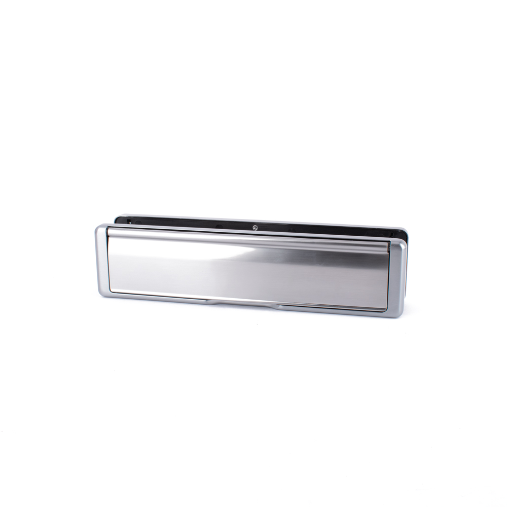 Timber Series 40-80 Nu Mail Letterplate (68mm) - Hardex Graphite